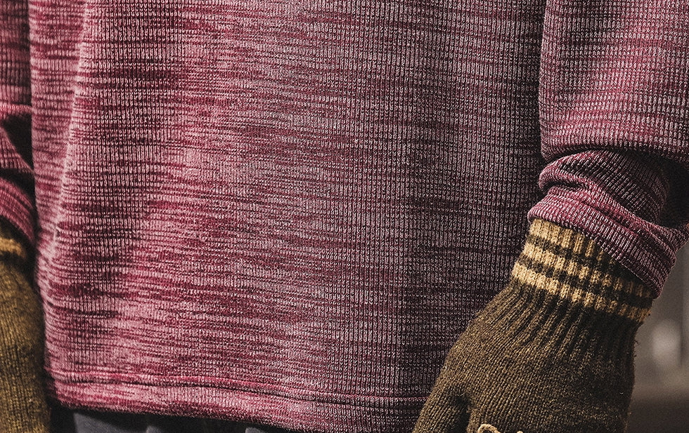 Jacquard Woven Winter Tee