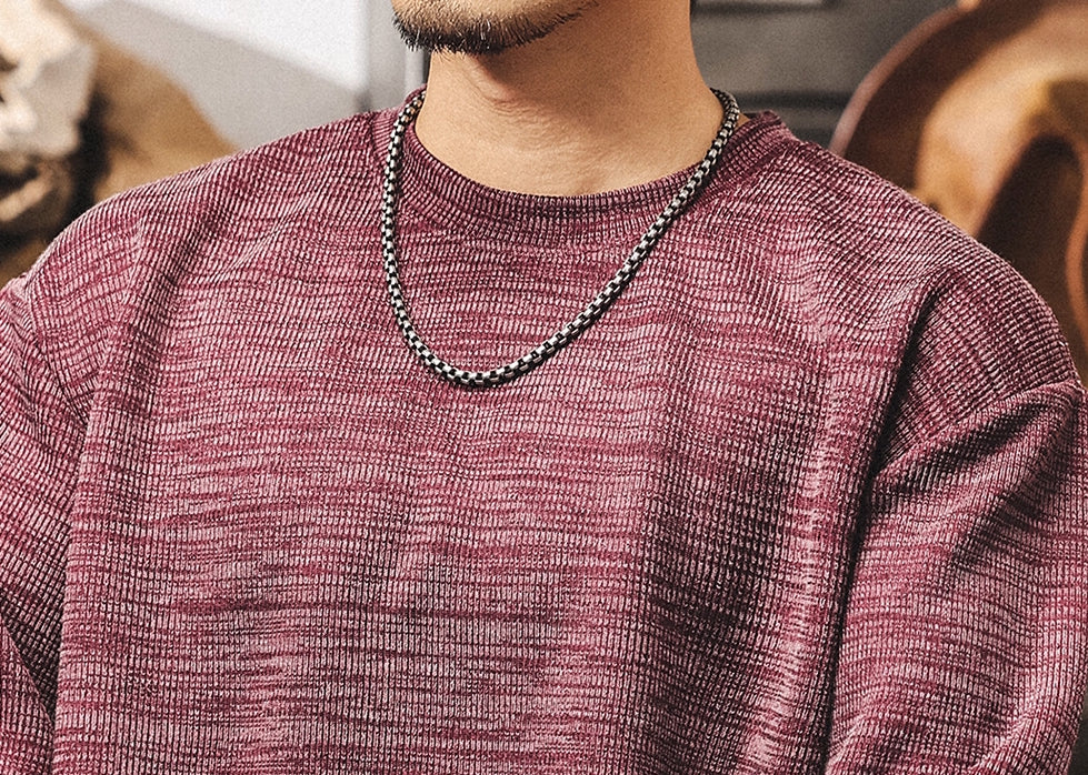 Jacquard Woven Winter Tee