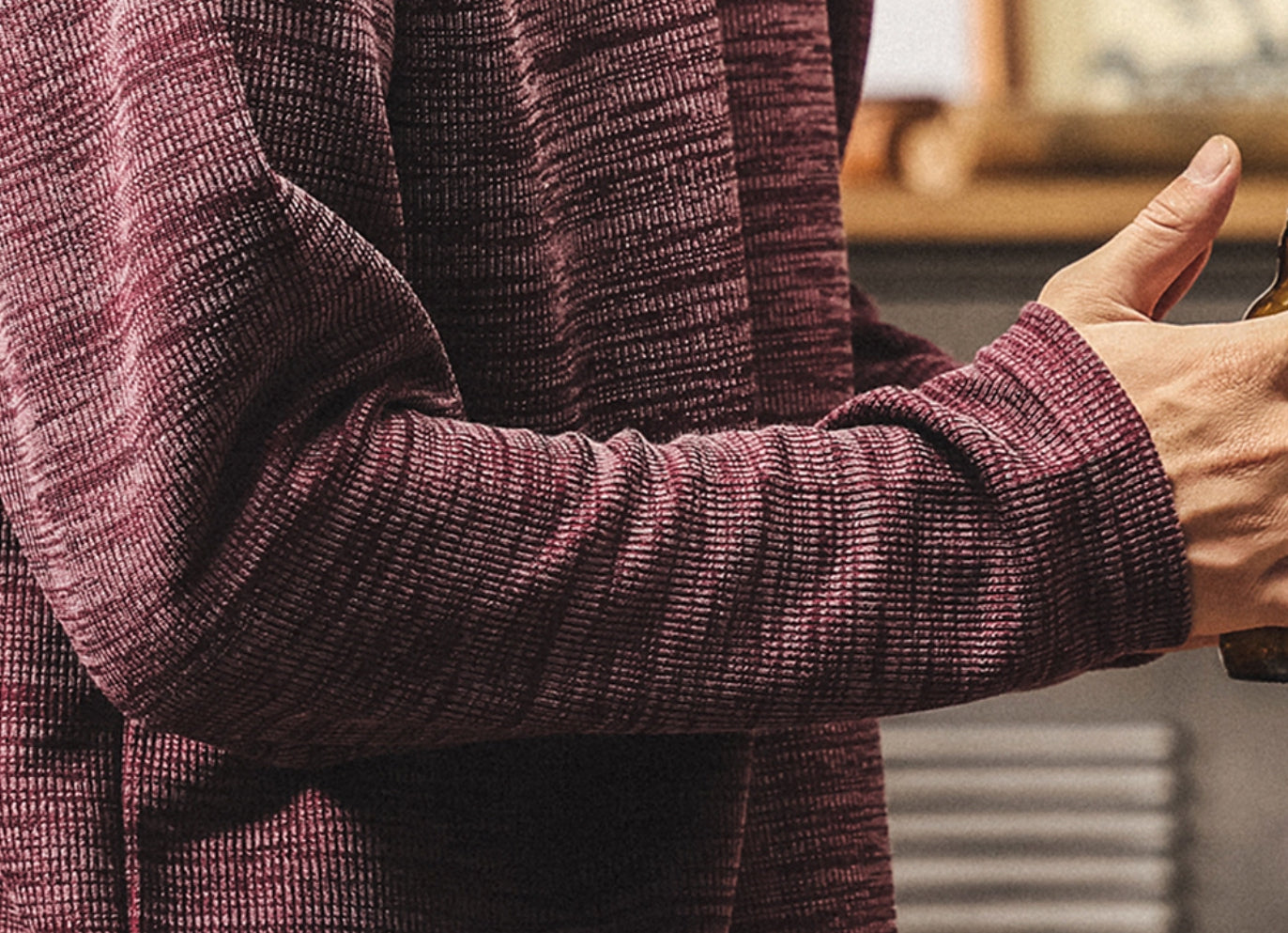Jacquard Woven Winter Tee