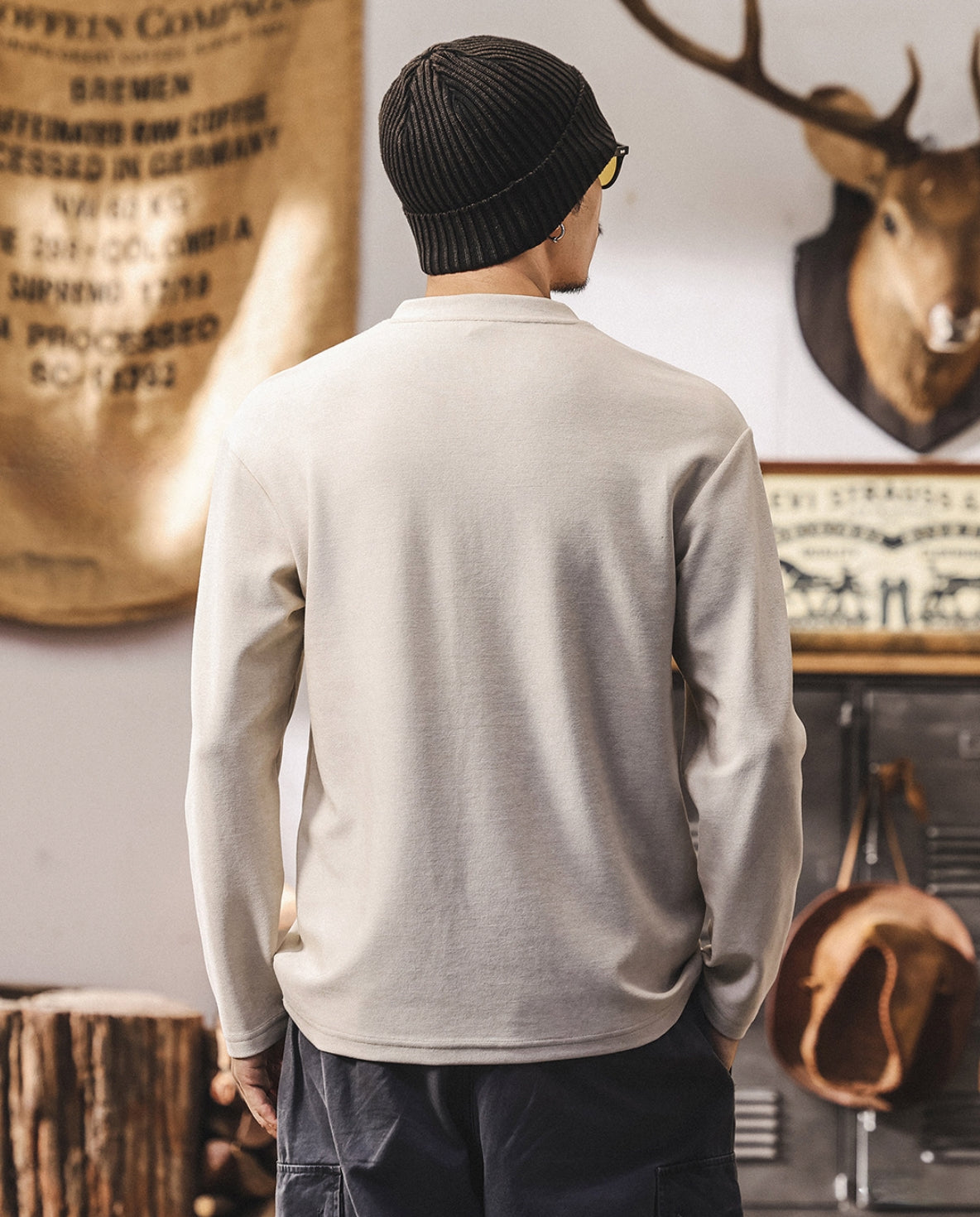 Lyocell Double Layer Design Tee