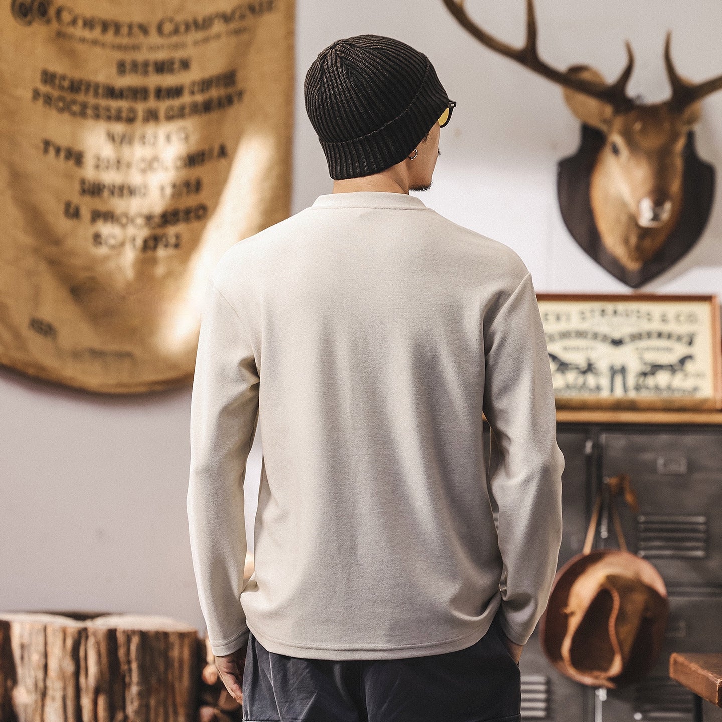 Lyocell Double Layer Design Tee