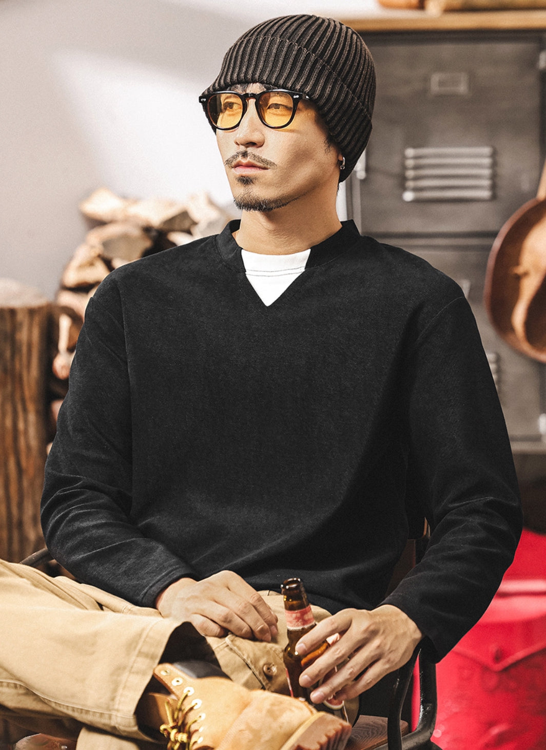 Lyocell Double Layer Design Tee