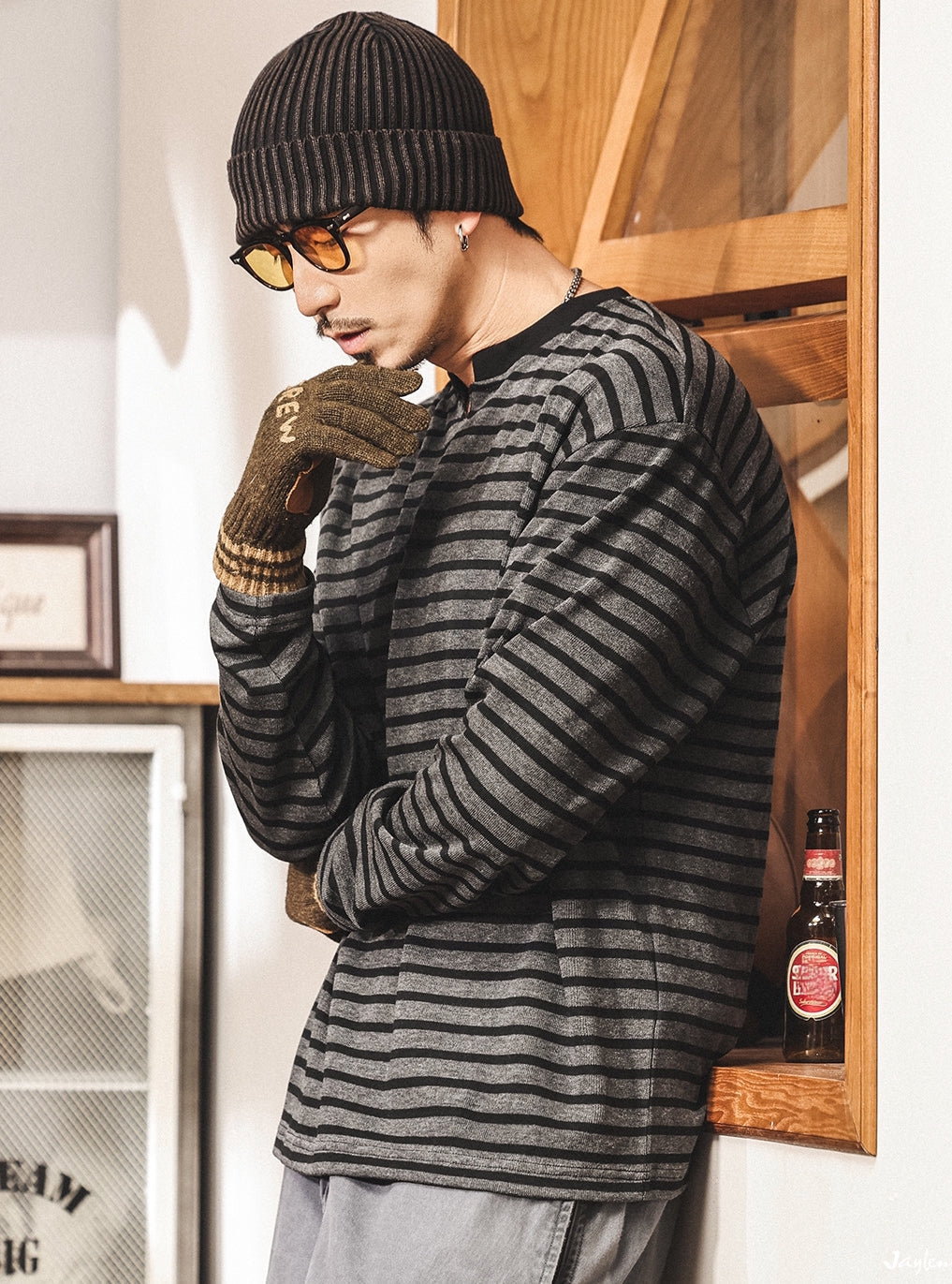 Sailor’s Stripe Melange Tee