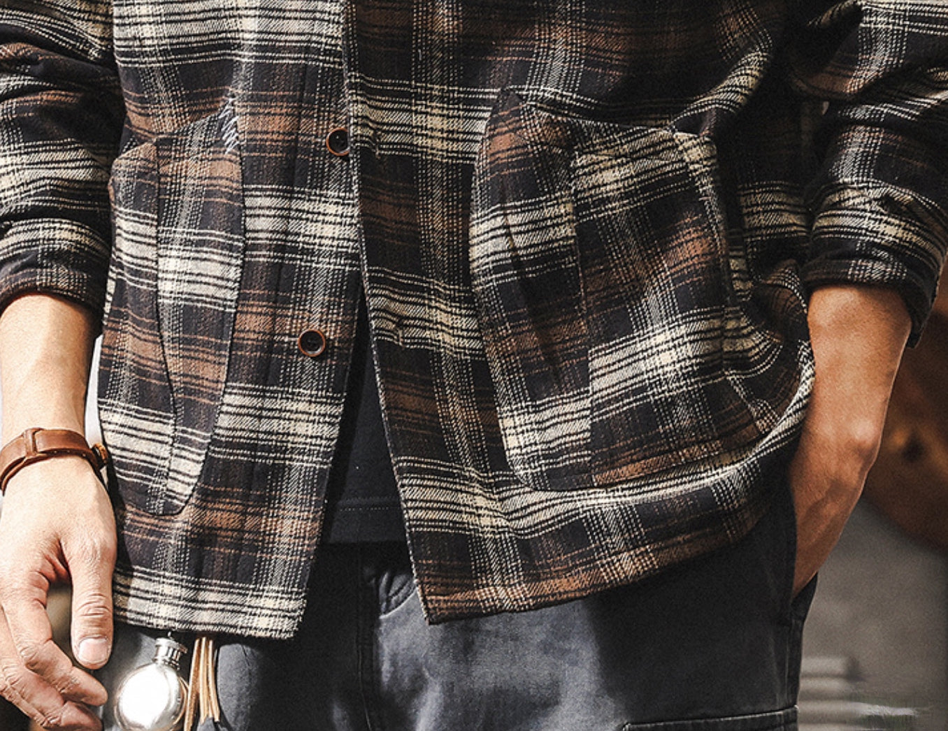 Classic Plaid Layering Winter Shirt