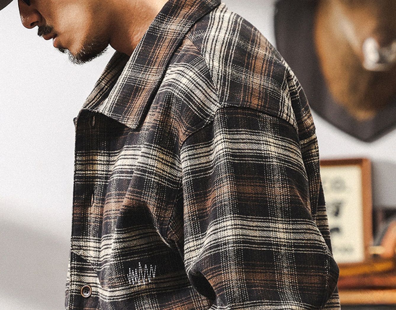 Classic Plaid Layering Winter Shirt