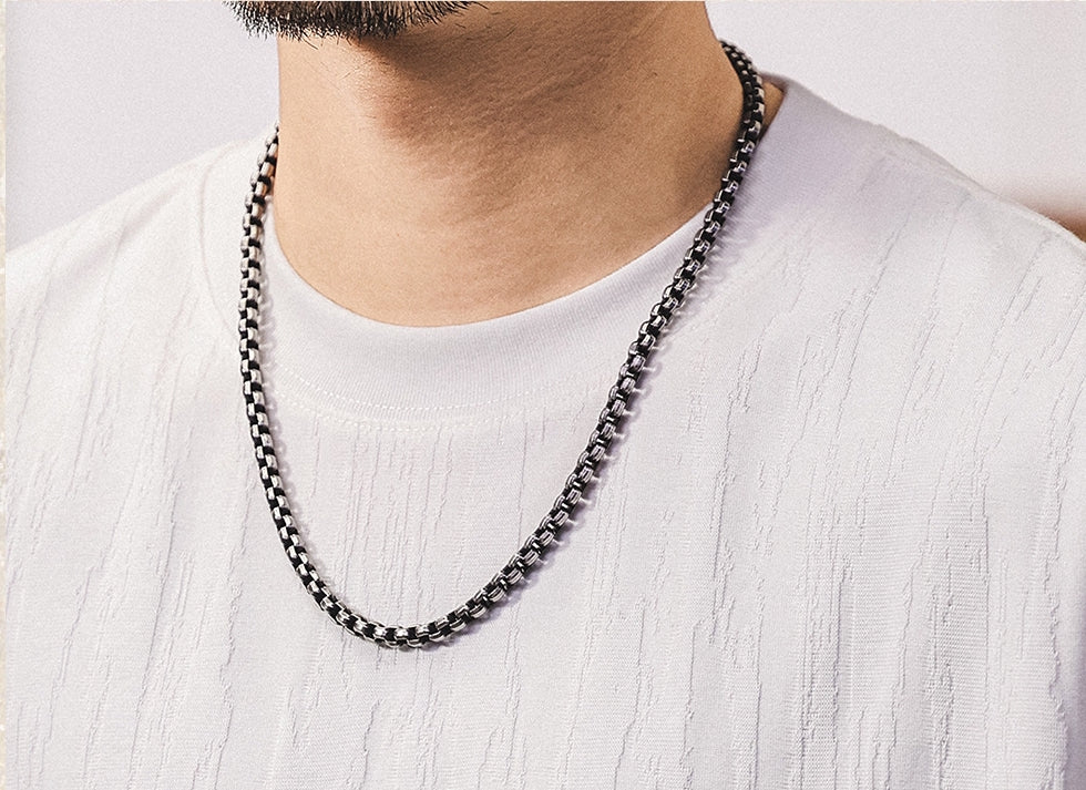 Tree Grain Texture Dropped Shoulder Sleeve Tee