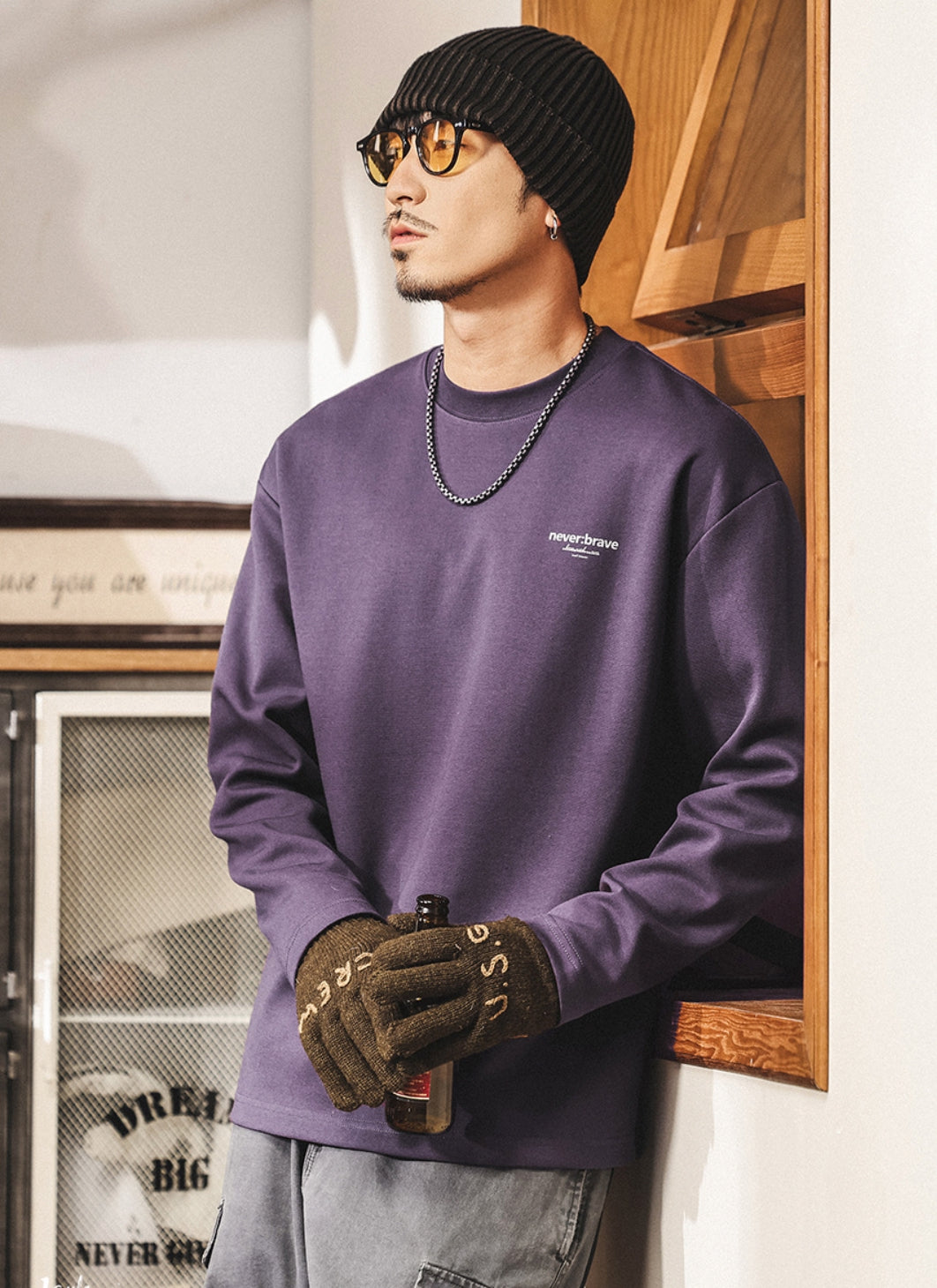 Combed Cotton Sweatshirt