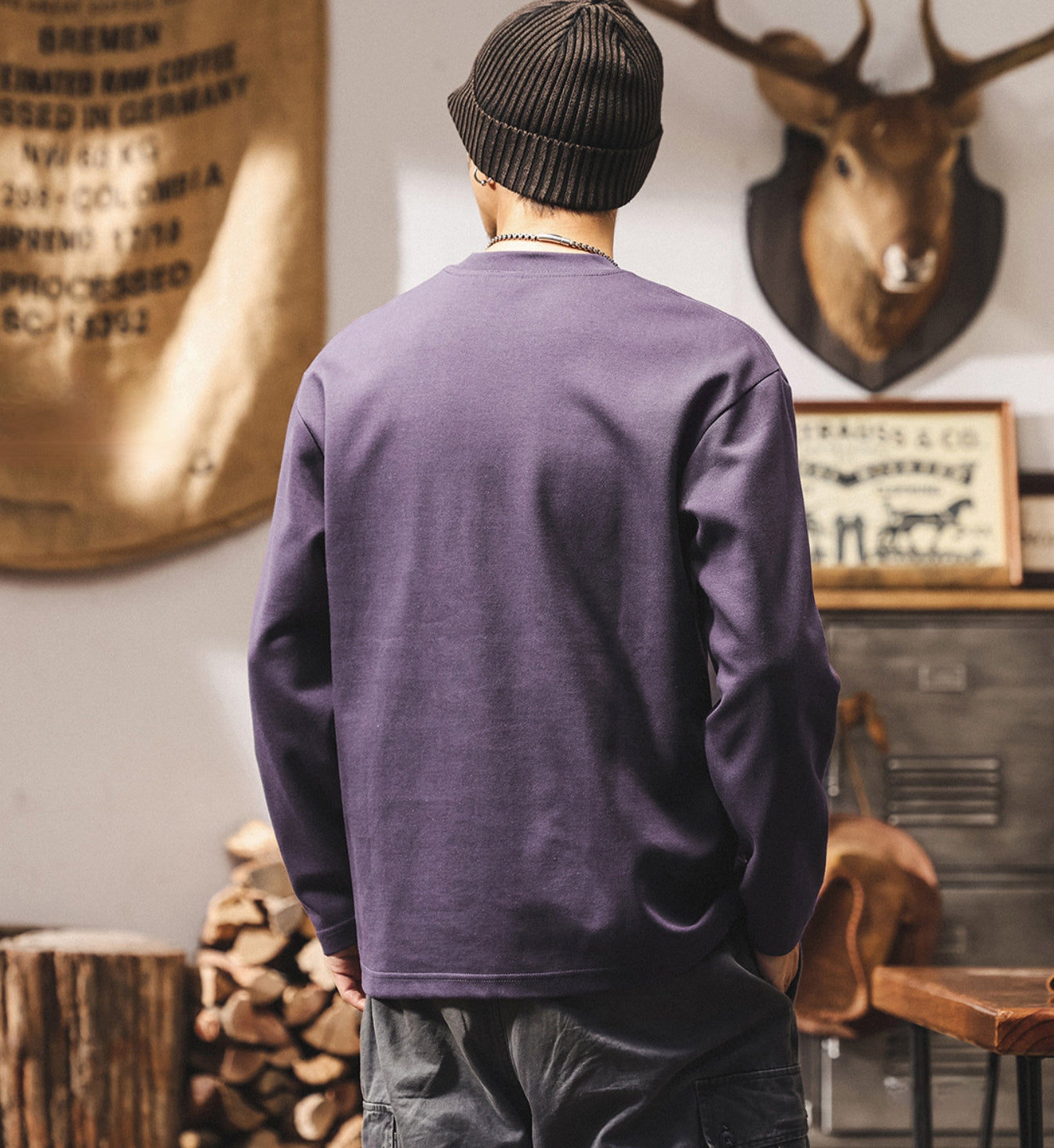 Combed Cotton Sweatshirt