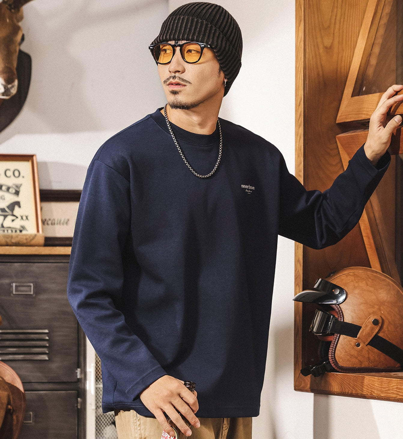 Combed Cotton Sweatshirt