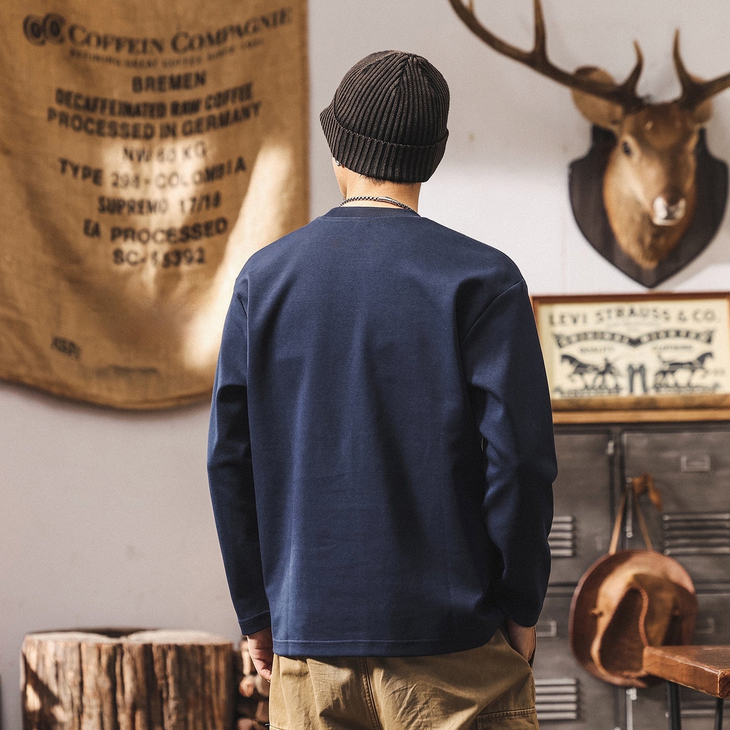 Combed Cotton Sweatshirt