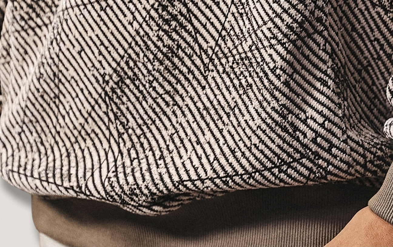 Highland Grid Half-Zip Jacquard Jumper