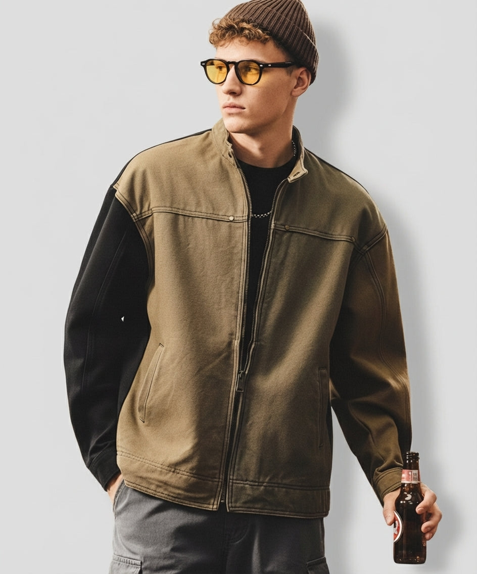 Tri-Tone Motorist Jacket