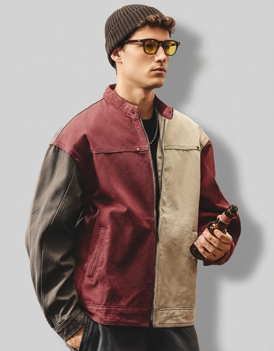 Tri-Tone Motorist Jacket