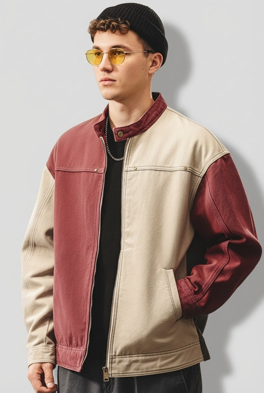 Tri-Tone Motorist Jacket