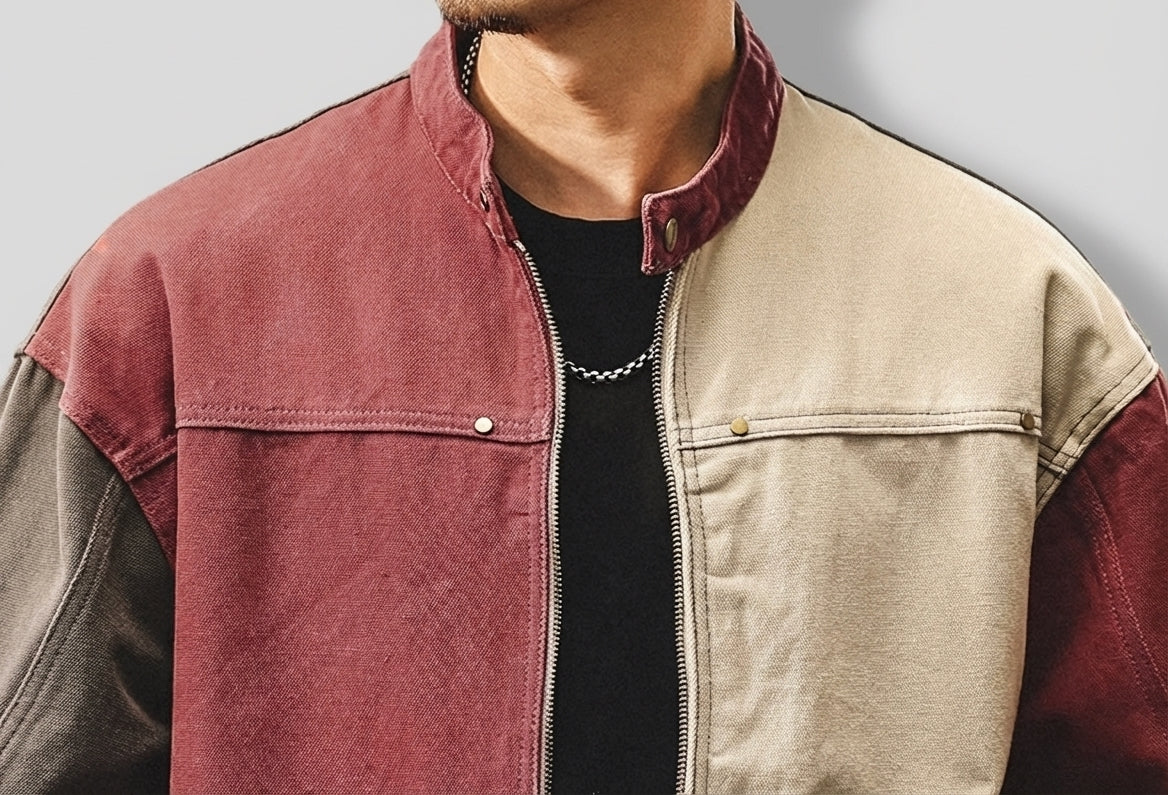 Tri-Tone Motorist Jacket
