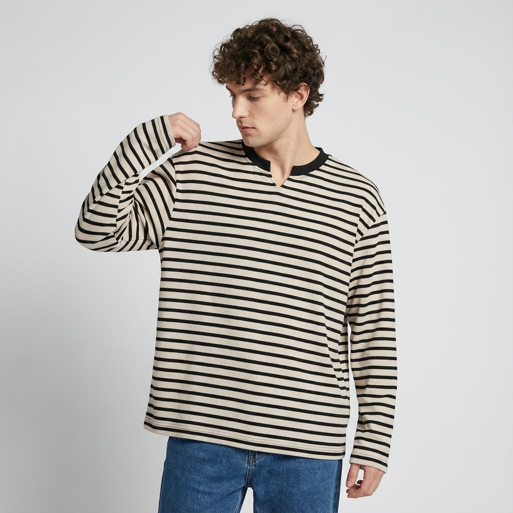 Sailor’s Stripe Melange Tee