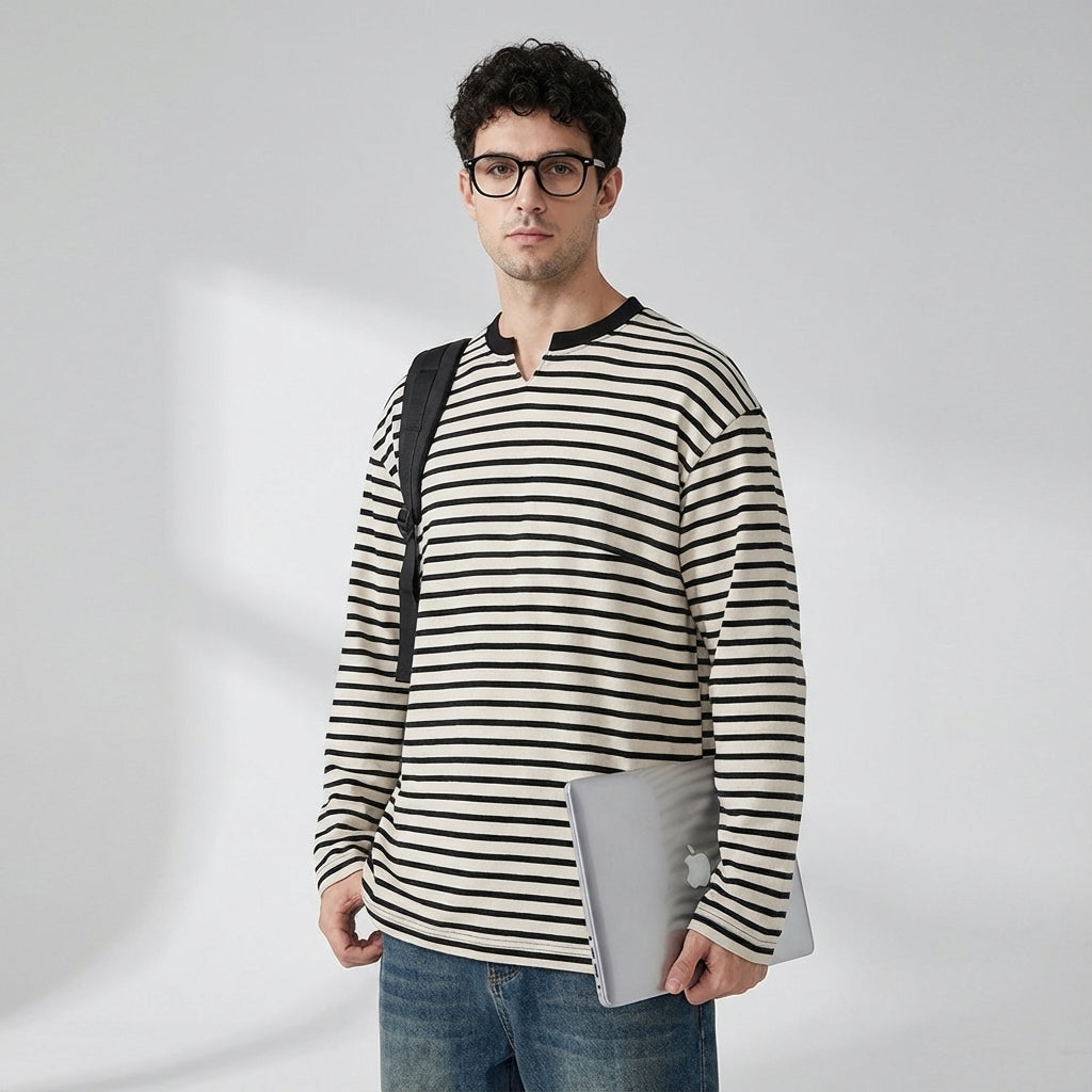 Sailor’s Stripe Melange Tee