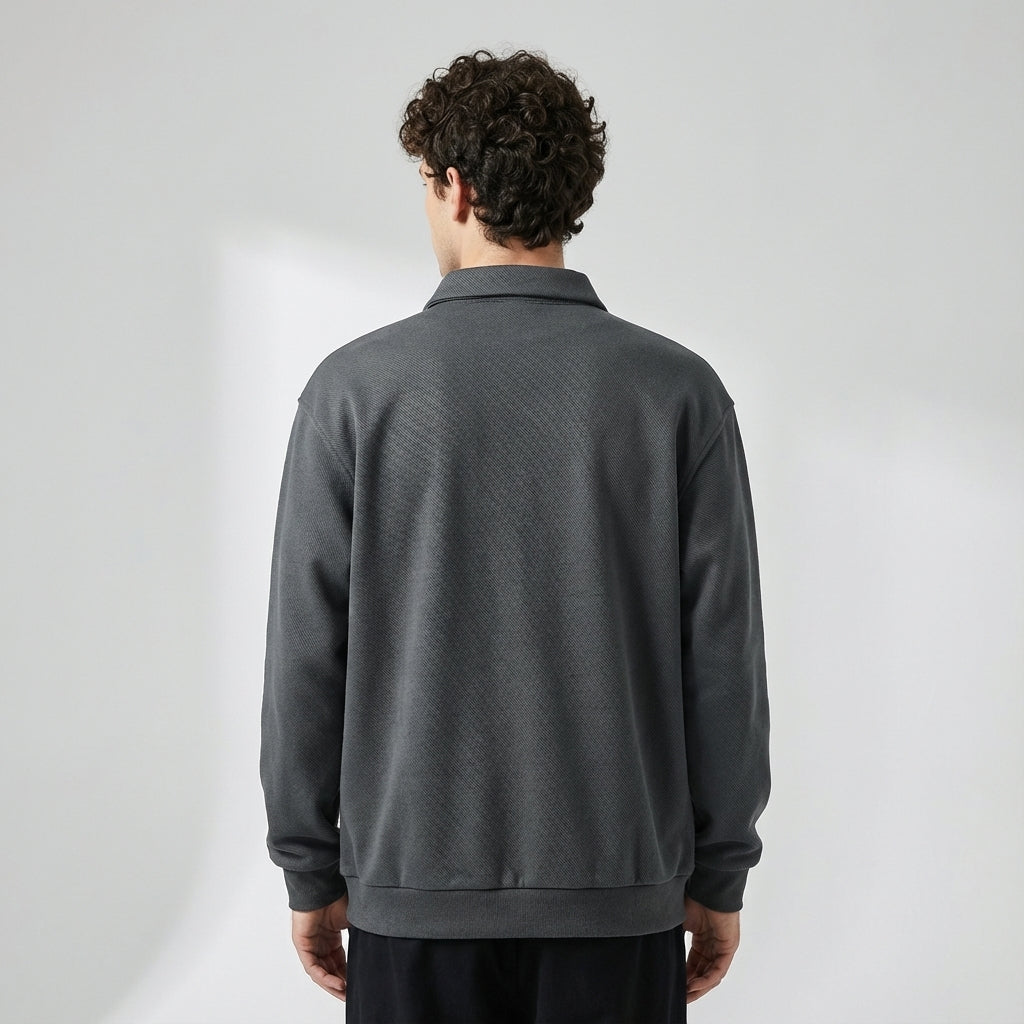 Heavyweight Collared Pullover