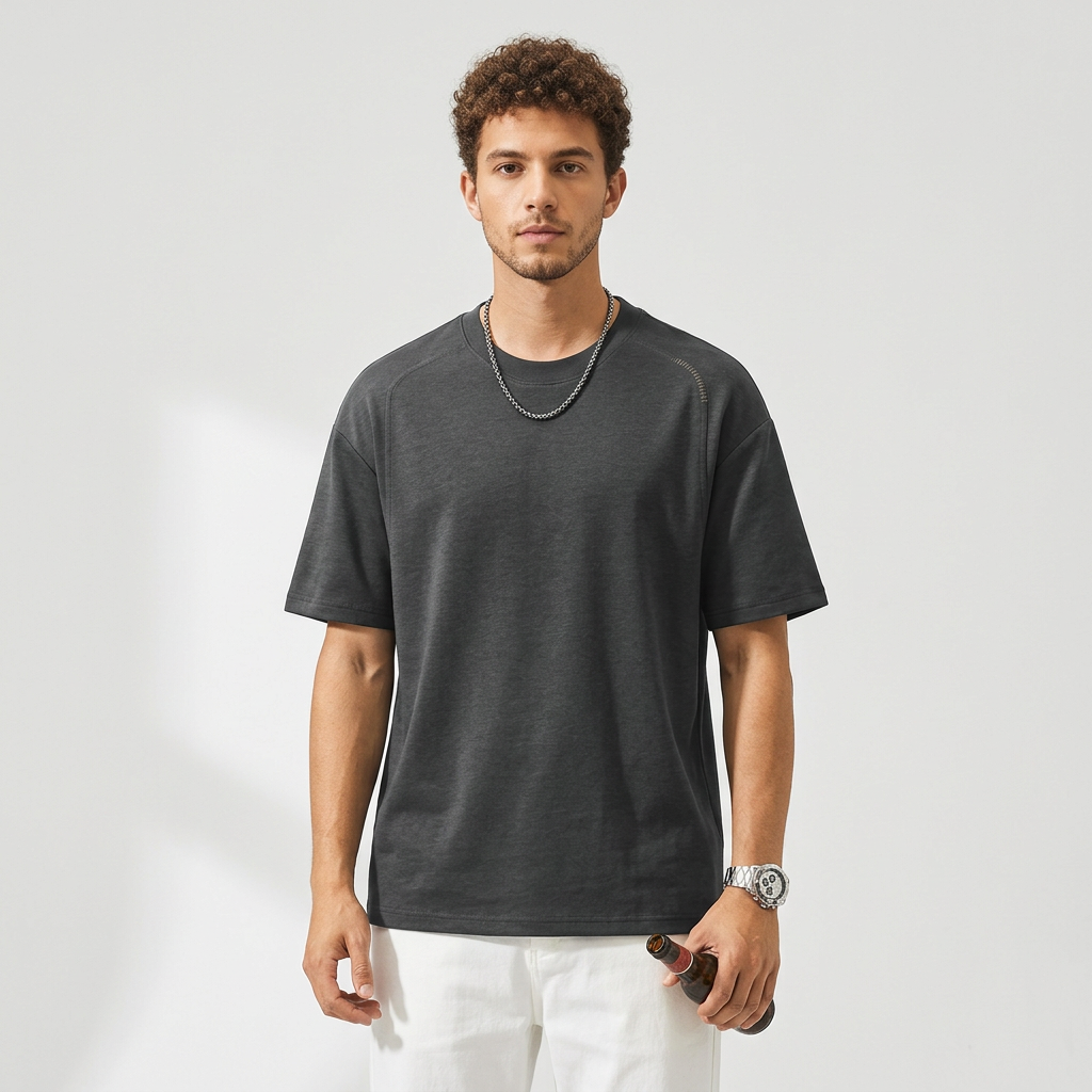 UltraSoft Modal Knit Tee - DARKGREY