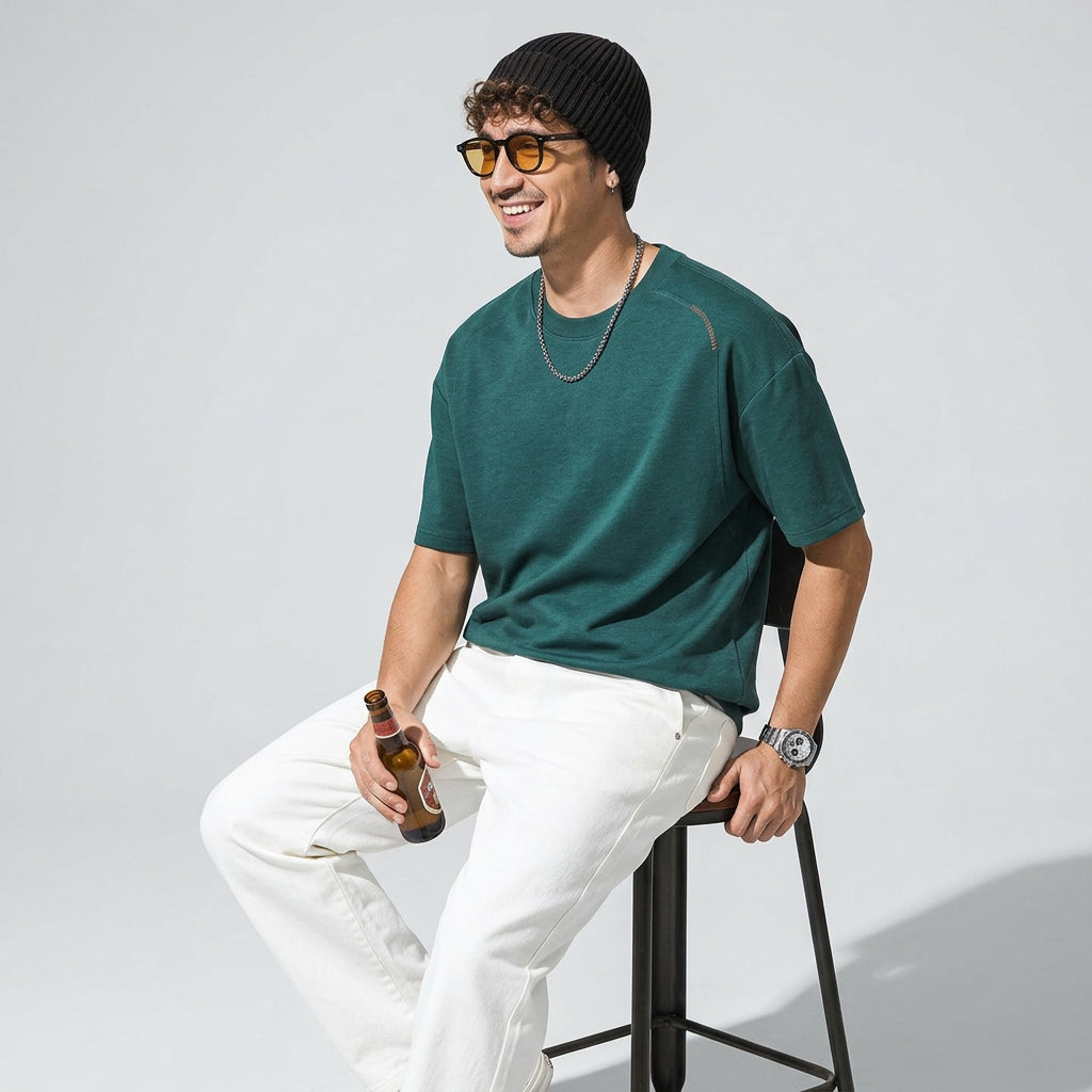 UltraSoft Modal Knit Tee - GREEN