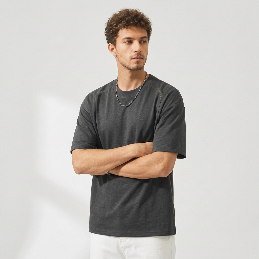 UltraSoft Modal Knit Tee - DARKGREY