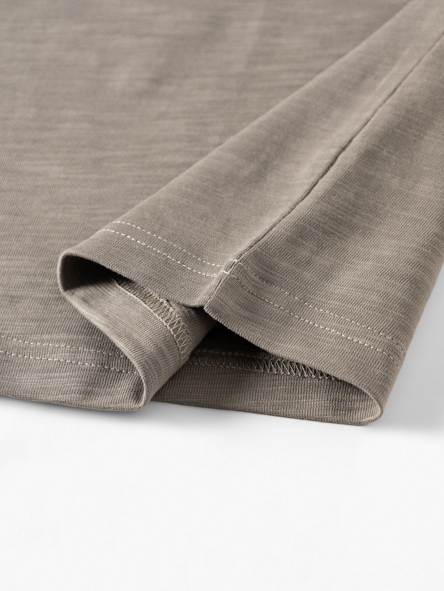 Trailmark Bamboo Cotton T-Shirt in Dust Olive