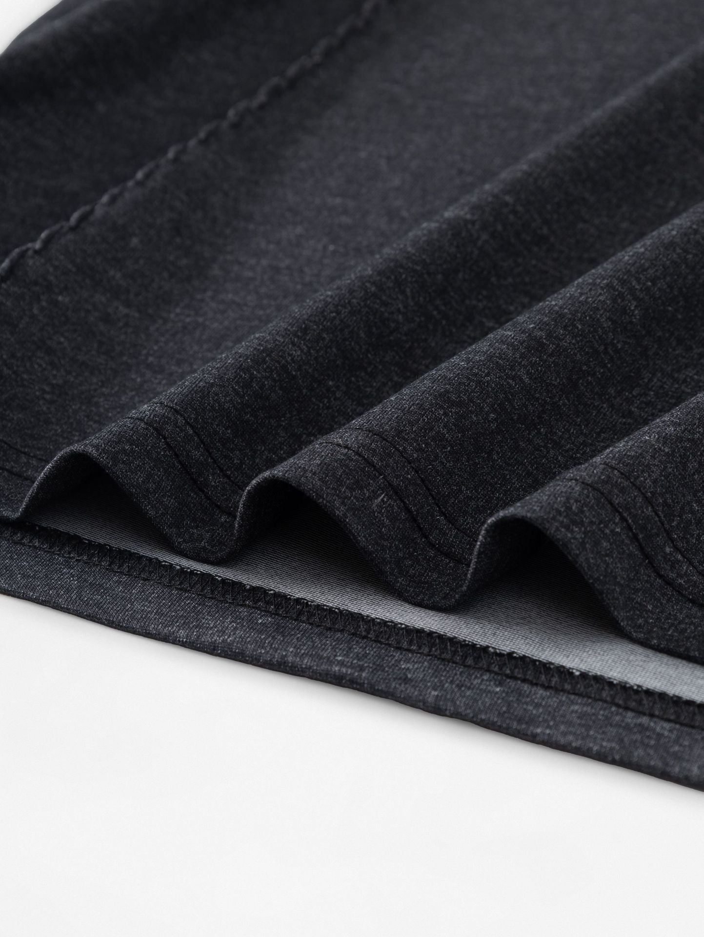 Spun Cotton Tee in Charcoal Grey