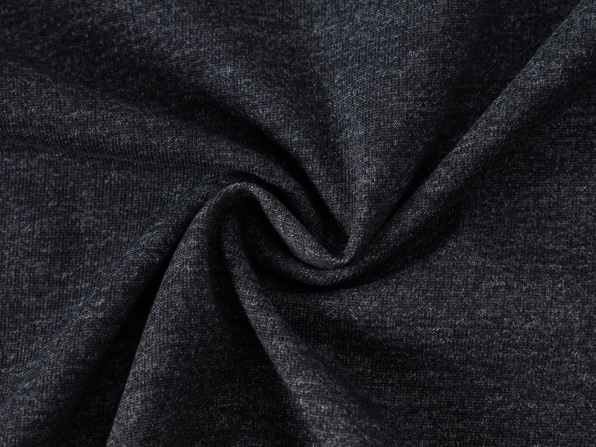 Spun Cotton Tee in Charcoal Grey