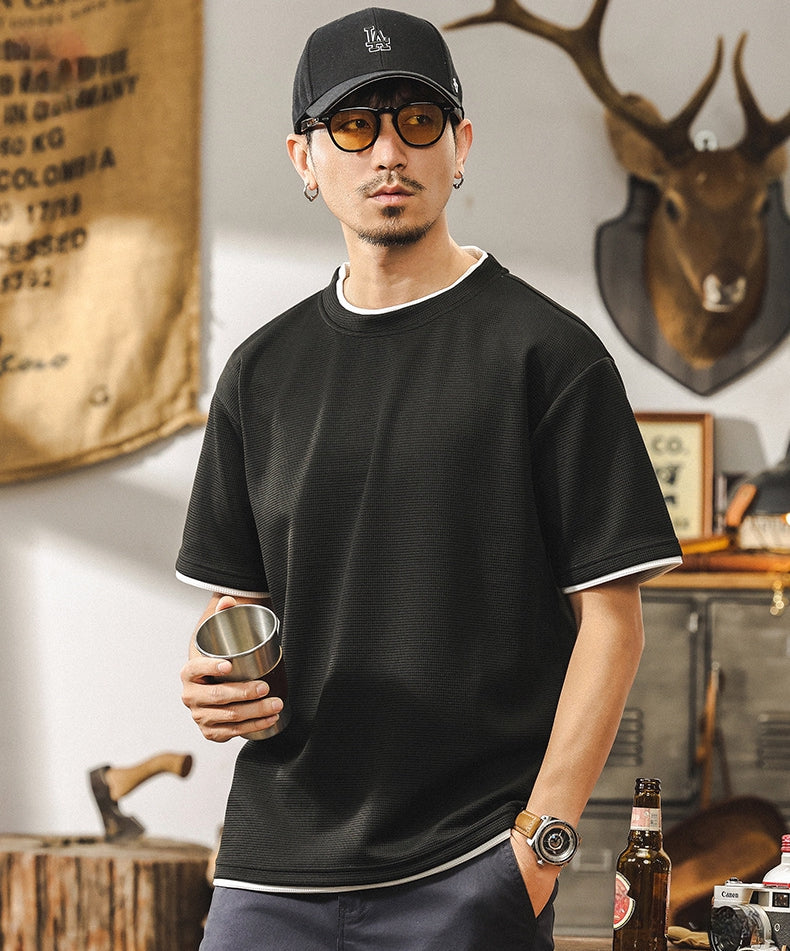 Midnight Layer Contrast Tee