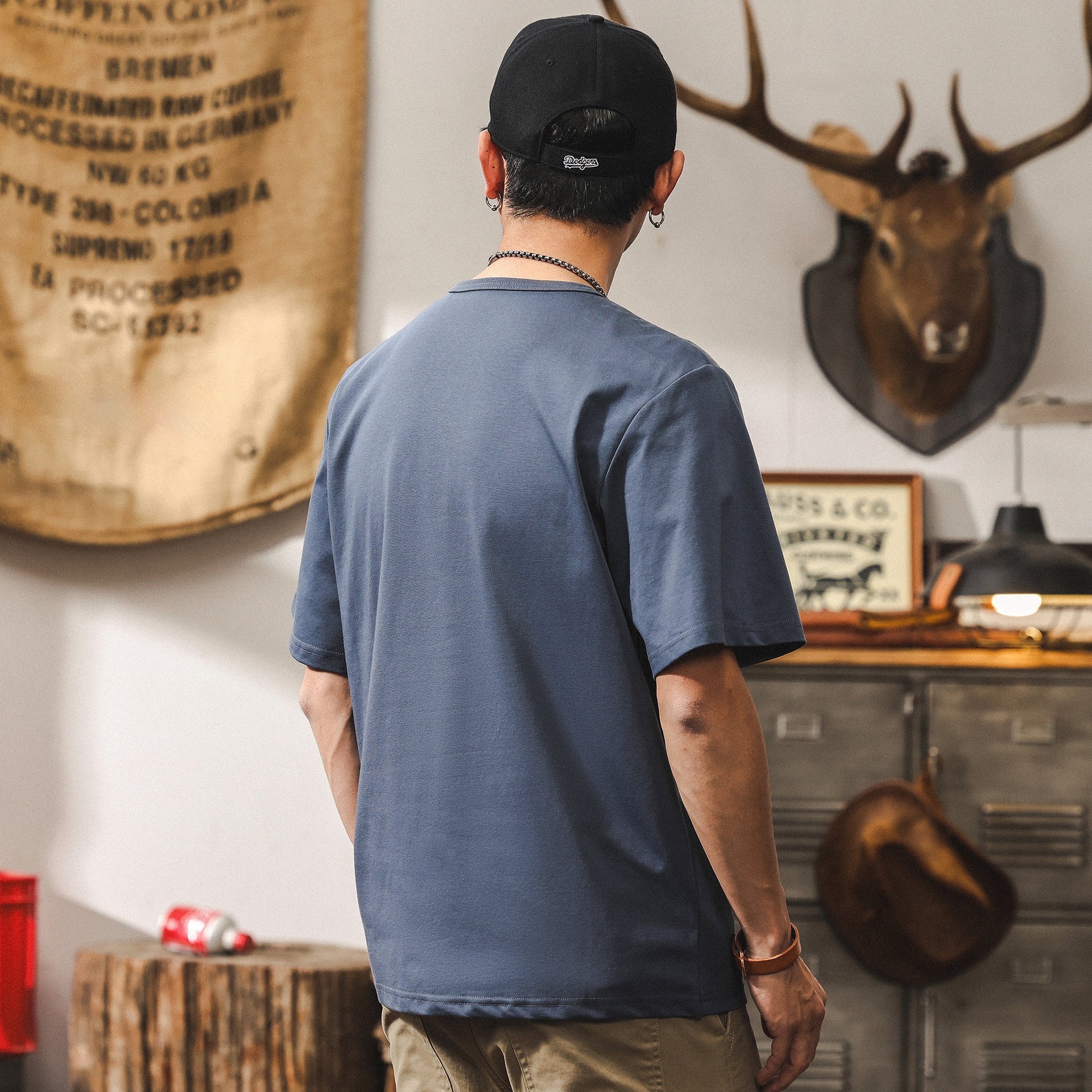 Heritage Buttoned Tee