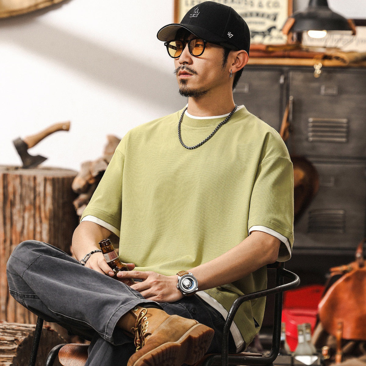 Urban Dual-Layer Street Tee