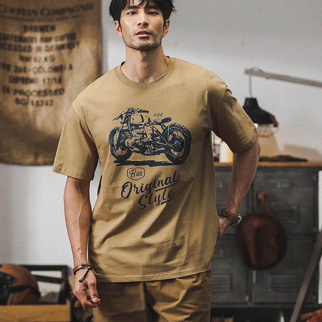 Vintage Moto Rider Tee