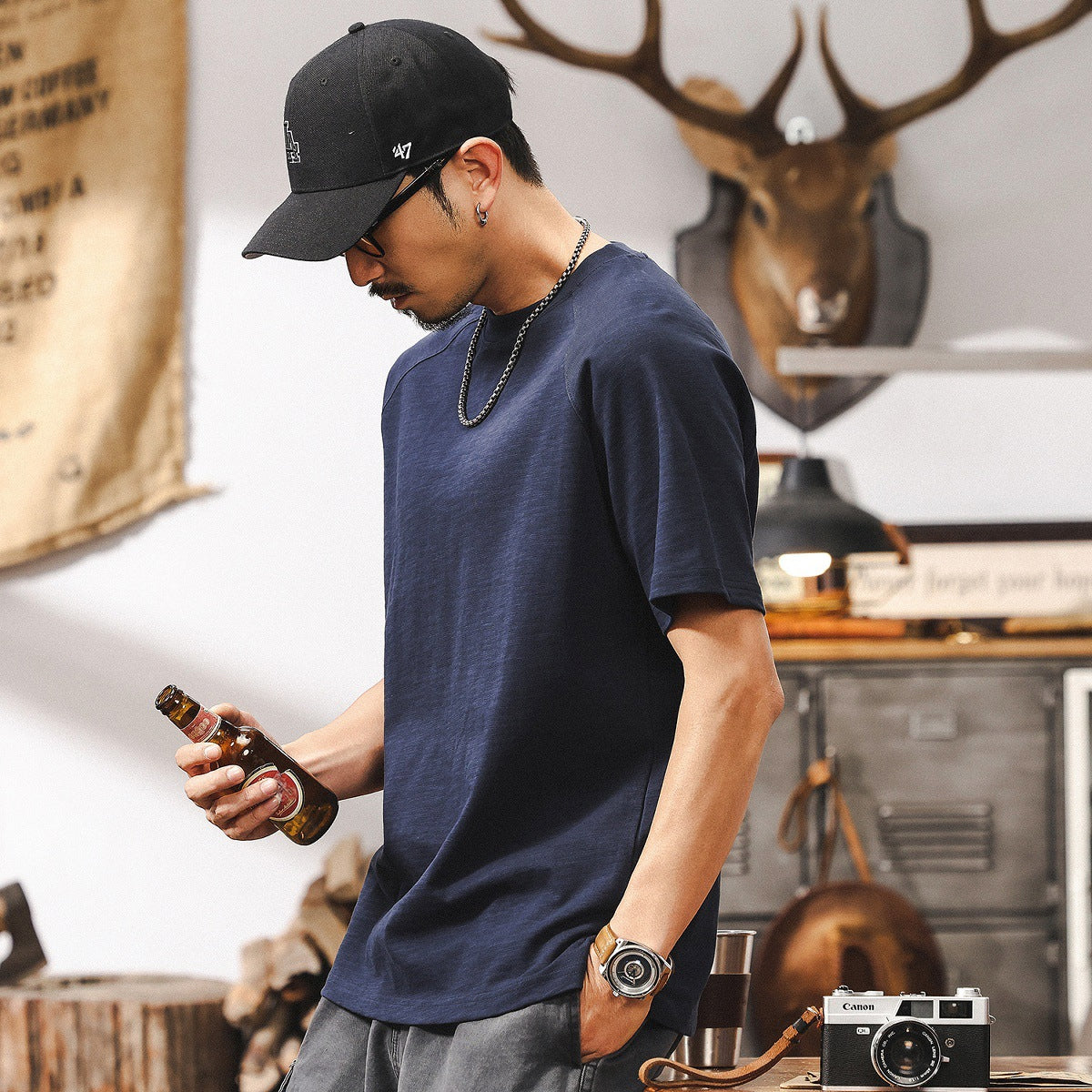 Midnight Coast Cotton Tee