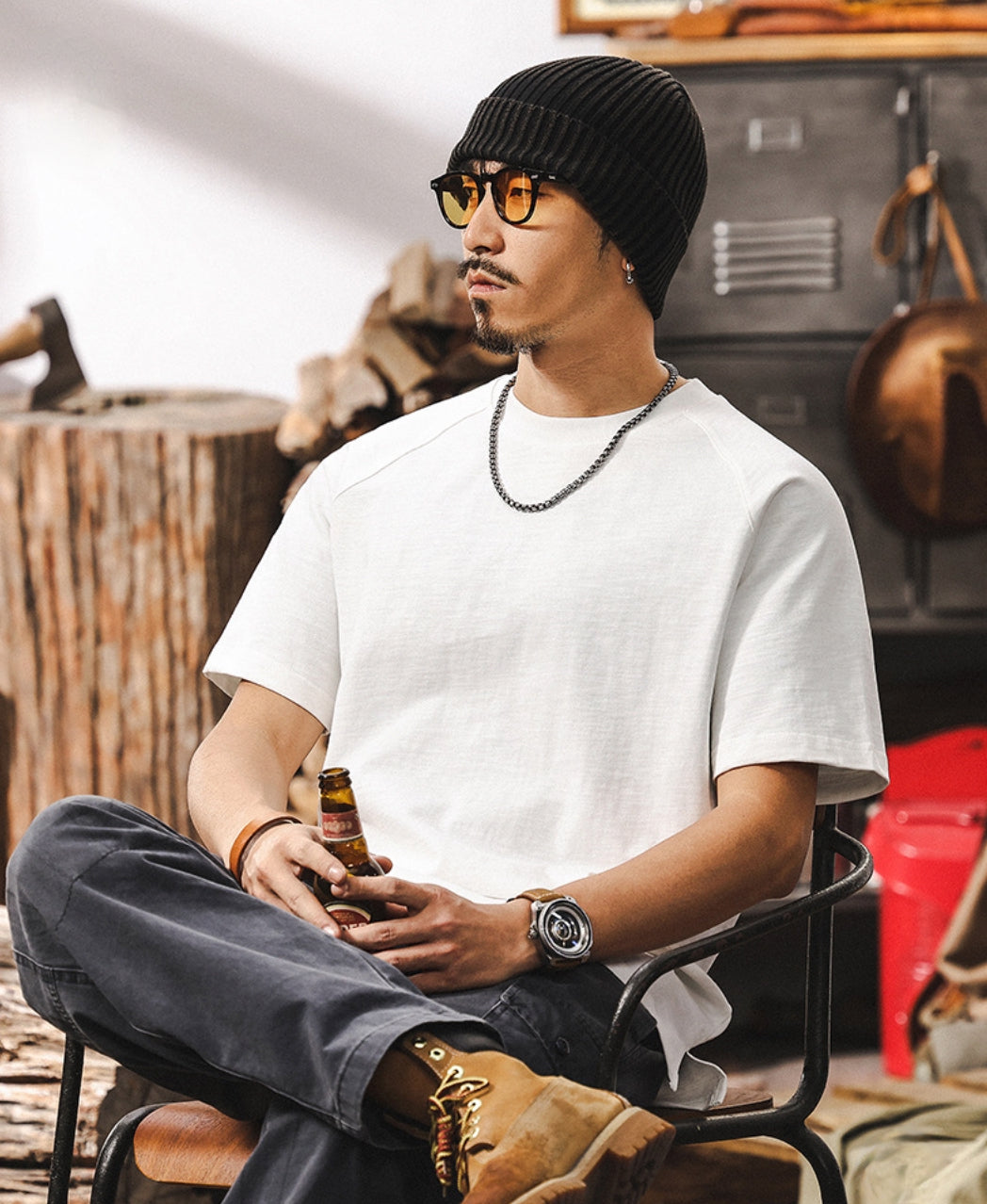 Arctic Edge White Tee