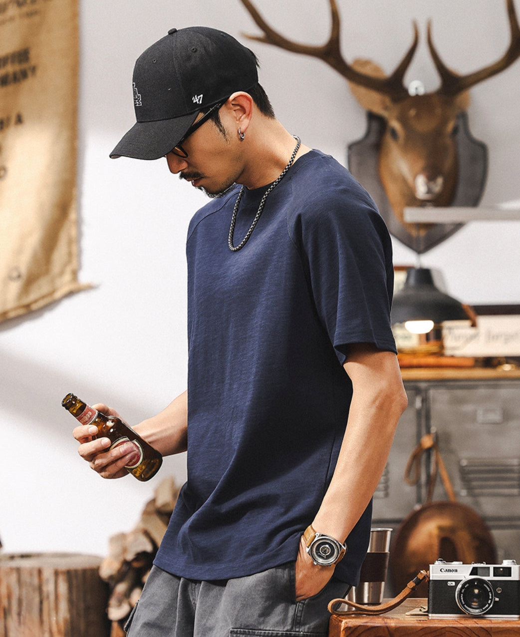 Midnight Coast Cotton Tee