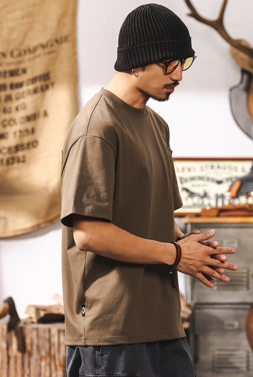 Urban Brown Pocket Tee