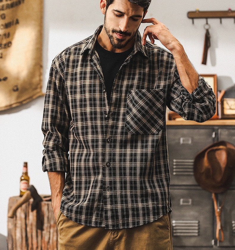 Timber Plaid Tweed Shirt