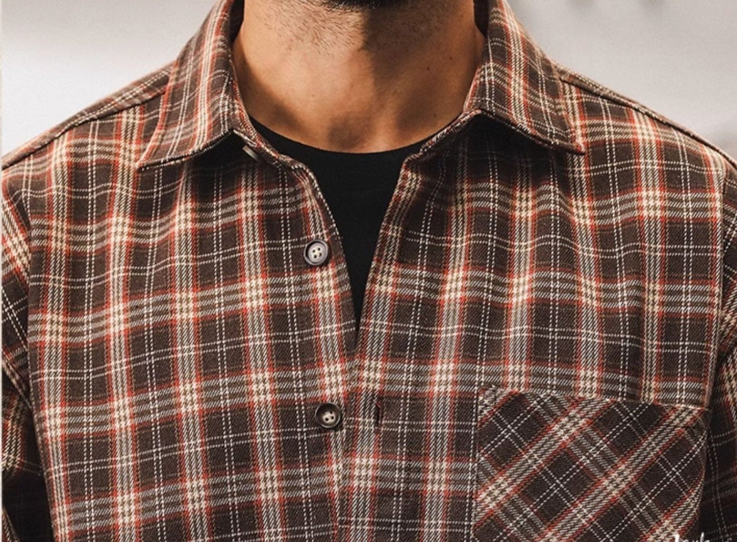 Timber Plaid Tweed Shirt