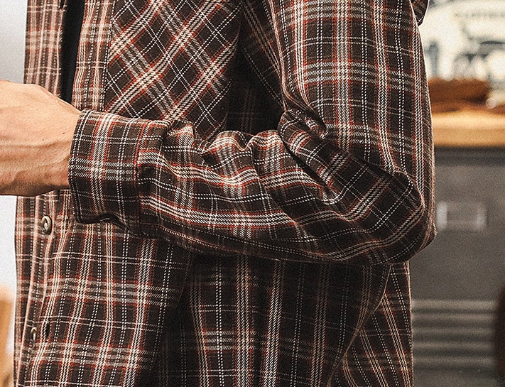 Timber Plaid Tweed Shirt