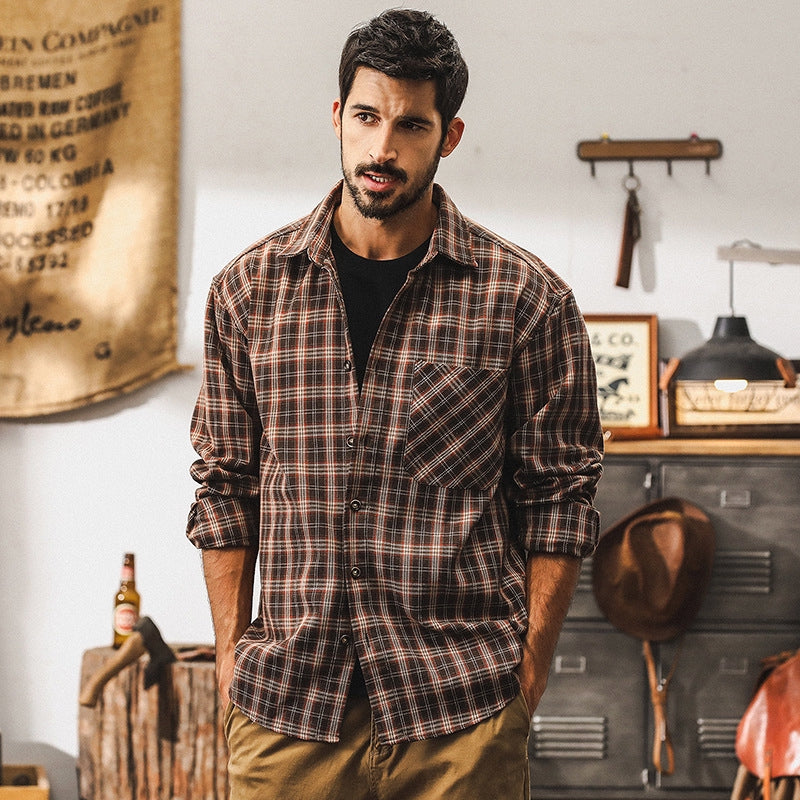 Timber Plaid Tweed Shirt