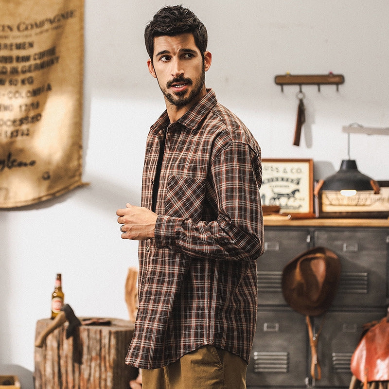 Timber Plaid Tweed Shirt