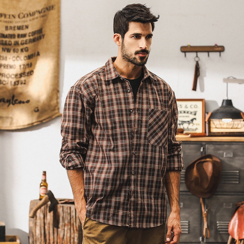 Timber Plaid Tweed Shirt