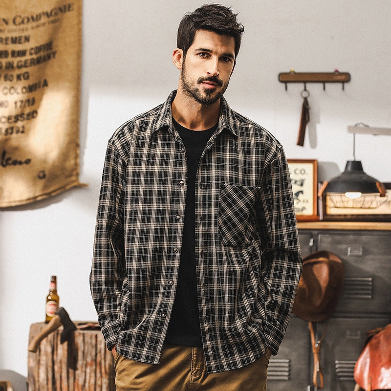 Timber Plaid Tweed Shirt