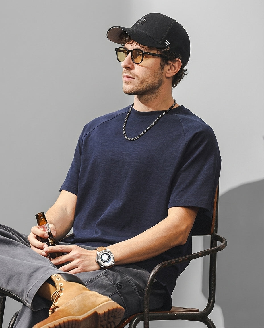Midnight Coast Cotton Tee