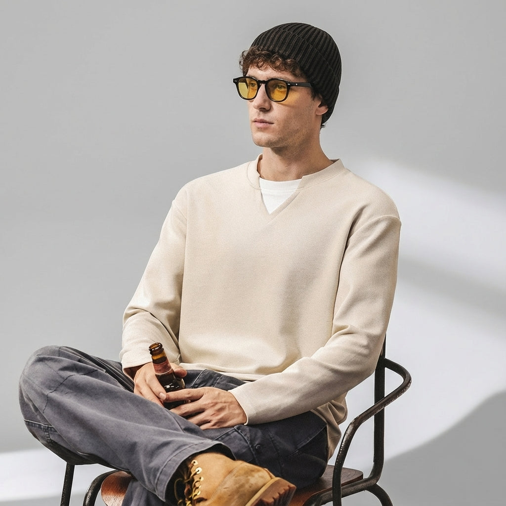 Lyocell Double Layer Design Tee