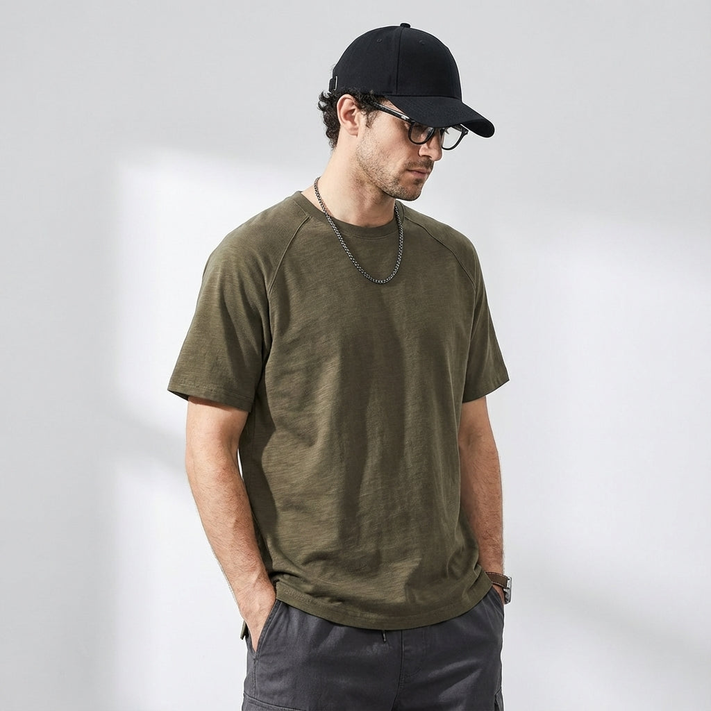 Urban Olive Green Tee