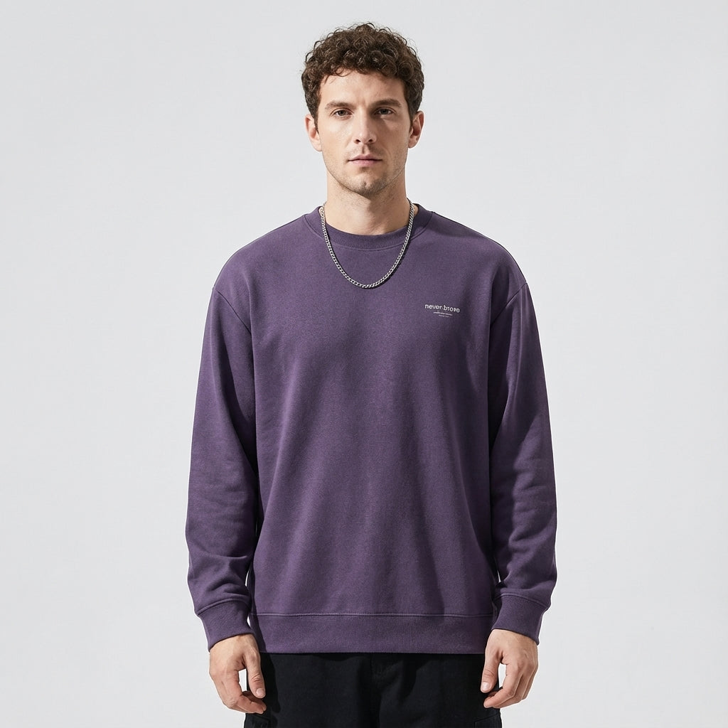 Combed Cotton Sweatshirt