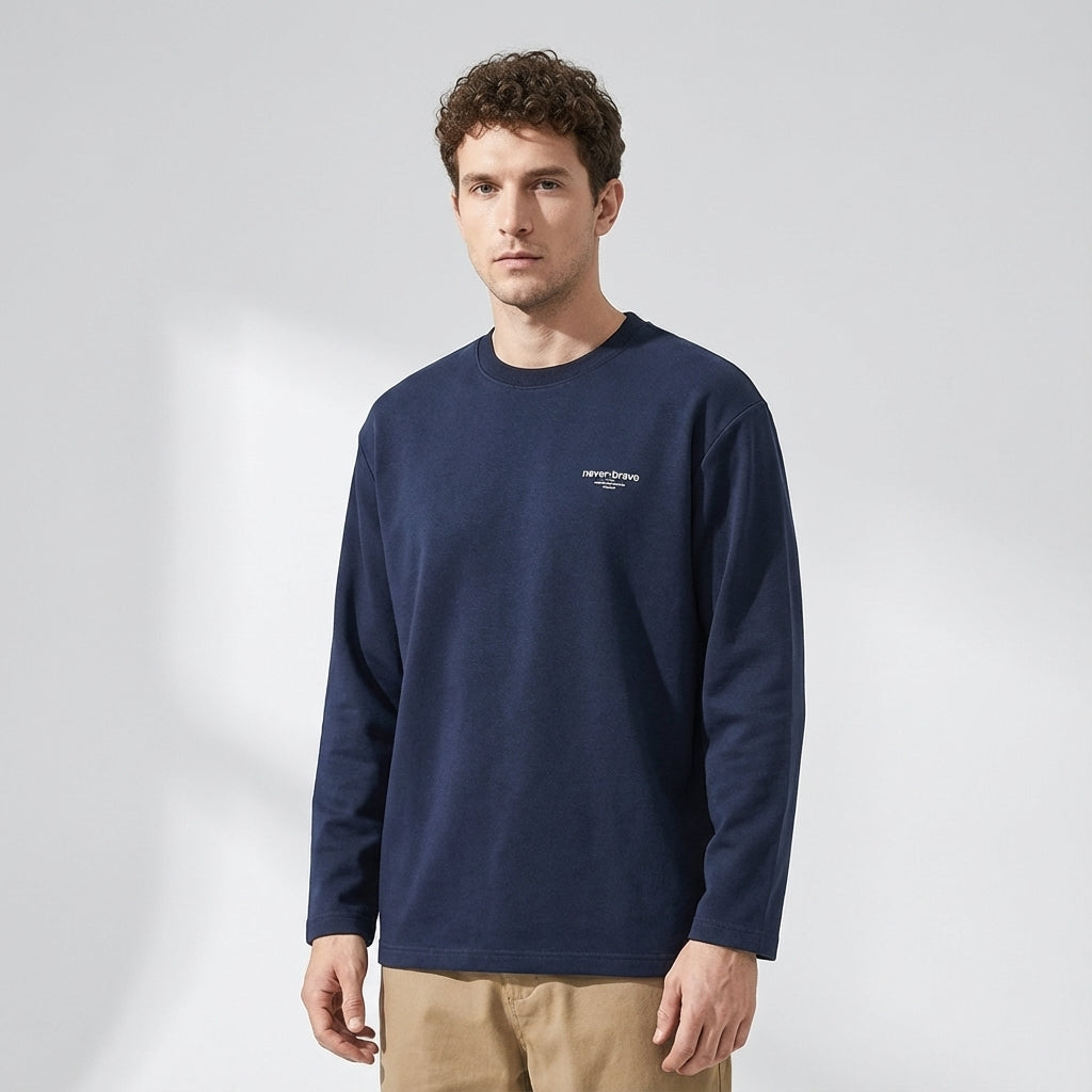 Combed Cotton Sweatshirt
