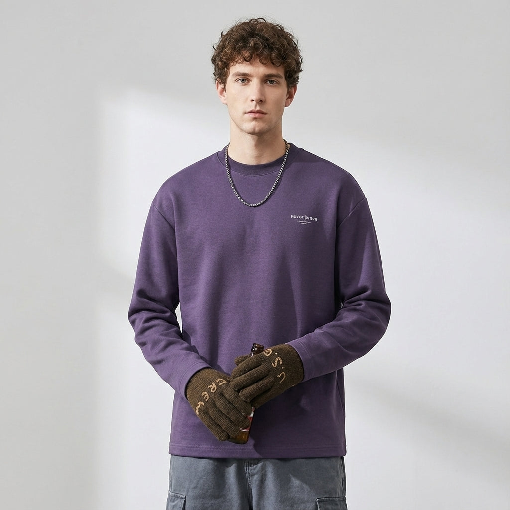 Combed Cotton Sweatshirt