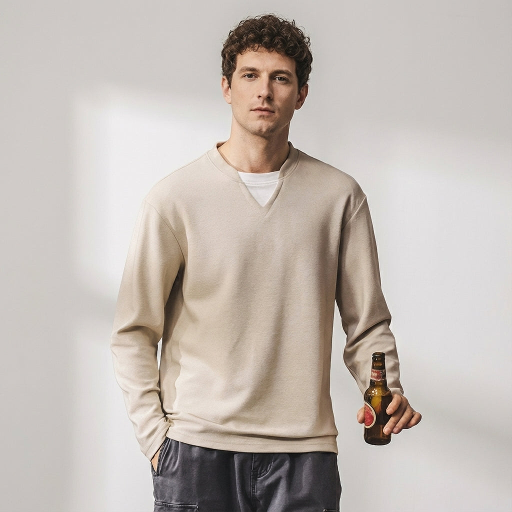 Lyocell Double Layer Design Tee